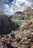	Tapeats Creek Trail Descent to Colorado River - Grand Canyon