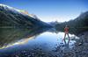 	Glenns Lake Sunset- Glacier National Park