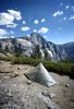 	Snow Creek Campsite View of Half Dome - Yosemite