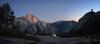 	Half Dome Sunset from Snow Creek Campsite - Yosemite
