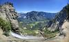 	Yosemite Falls from the Lookout - Yosemite