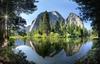 	Cathedral Rocks Over the Merced River - Yosemite Valley