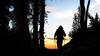 	Sunrise Hiker Silhouette on the John Muir Trail