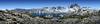 	Garnet Lake and Banner Peak from High Up - Sierra Nevada Mountains