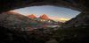 	Mt Huxley Sunset at Saphire Lake - John Muir Trail