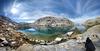 	Lower Palisade Lake Panorama - John Muir Trail