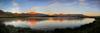 	Sierra Crest Sunset from Bighorn Plateau Tarn - John Muir Trail